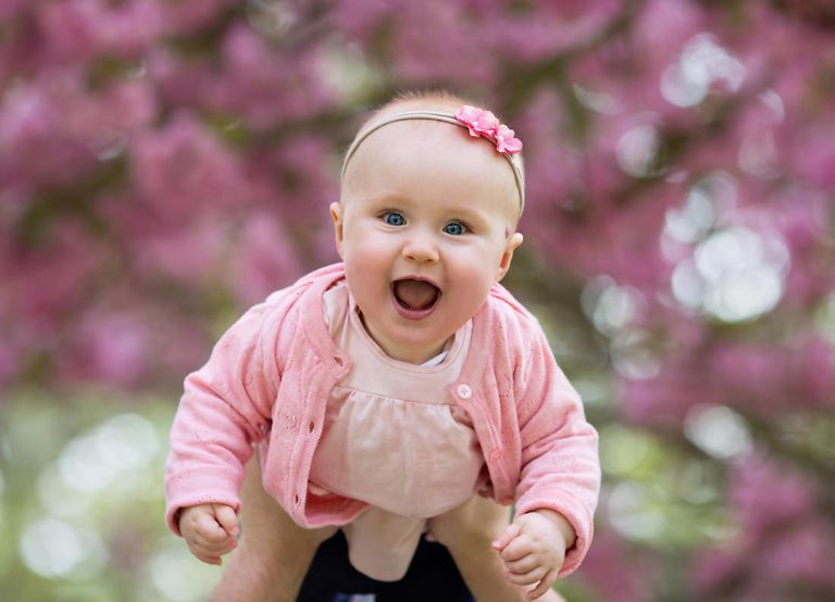 Babyshooting im Freien in Halle (Saale)