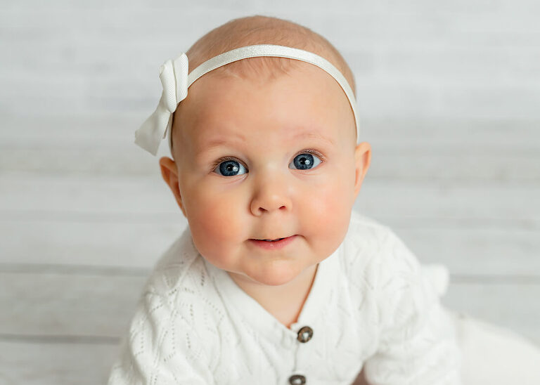 Babyportrait, aufgenommen im Fotostudio in Halle (Saale)